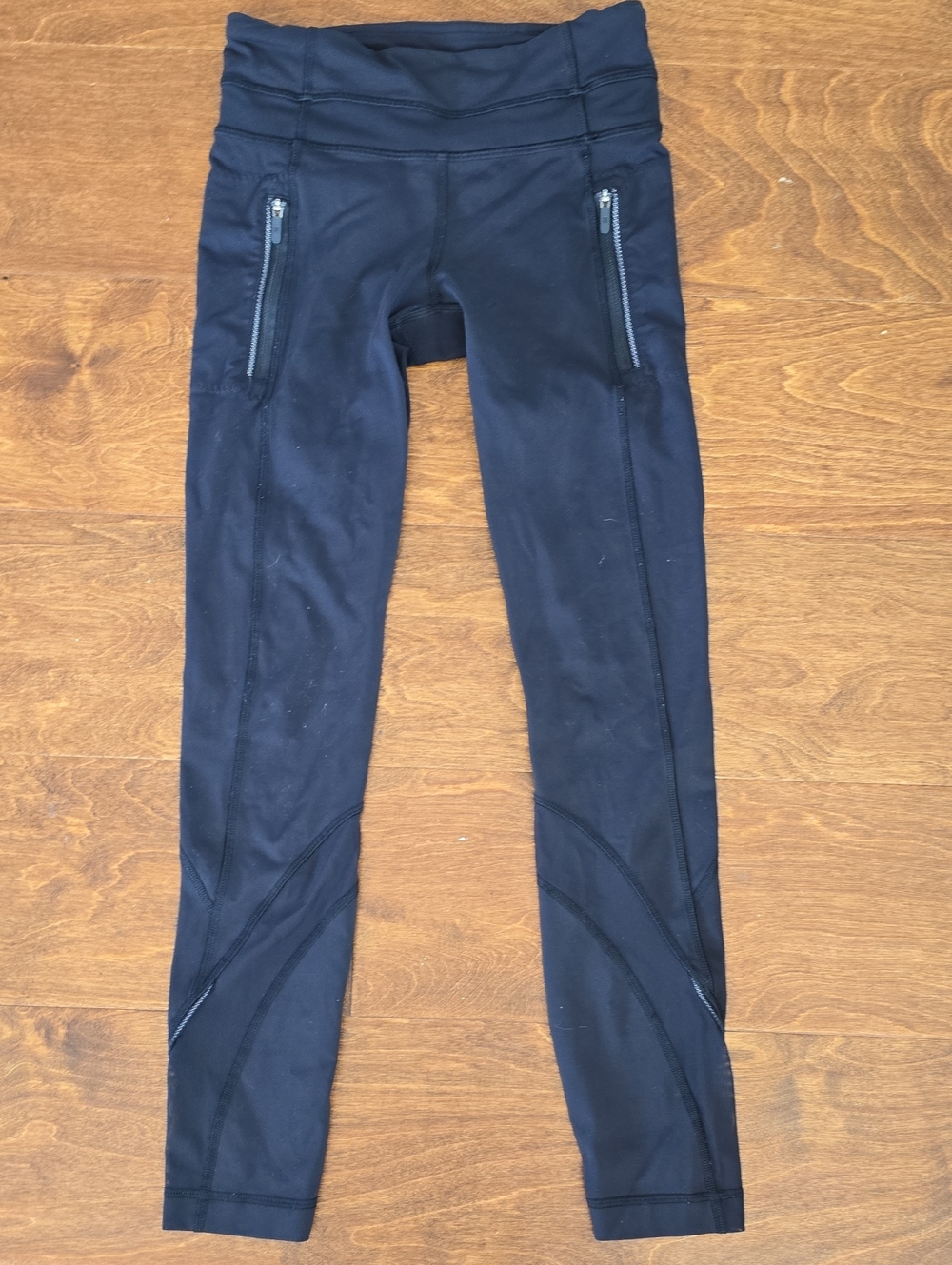 Lululemon Women's  Black 7/8 running leggings